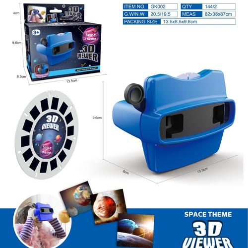透视未来视界 跨境3D动物观景机——革新玩具行业的科教娱乐新宠